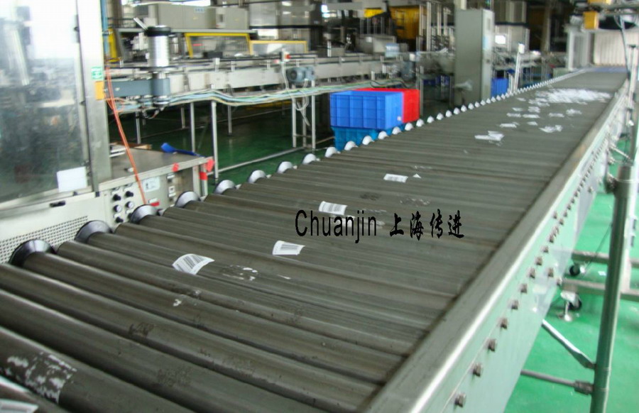 滚筒输送机--不锈钢动力滚筒线